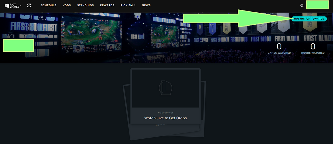 lolesports.com opt out of rewards lolesports.com opt out of rewards