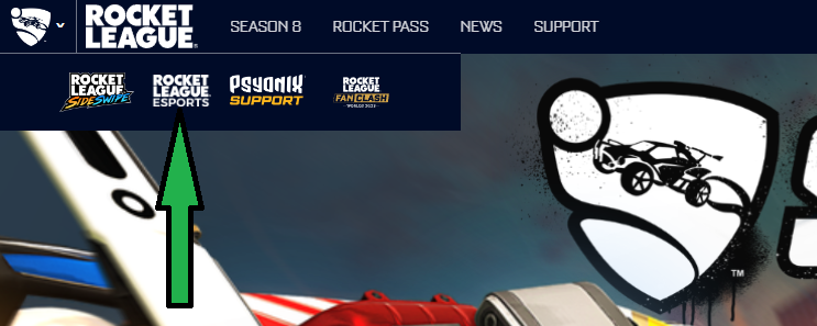 Rocket League esports screenshot Rocket League esports screenshot