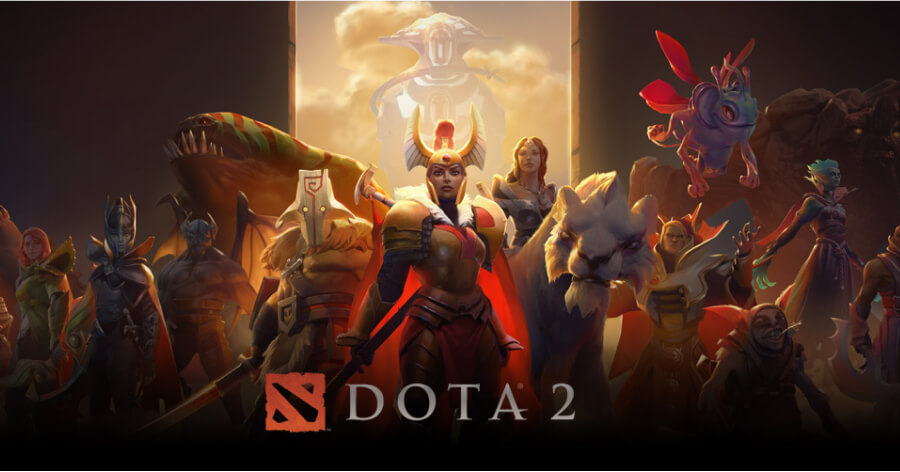 DOTA 2 Promotional image for DOTA 2